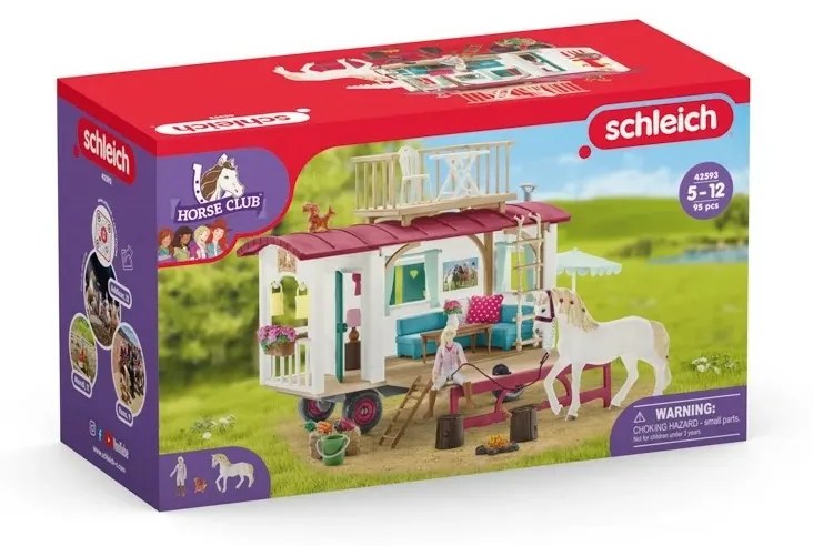 Schleich 42593 Karavan pre kamarátske stretnutia, new, 23 x 39 x 16,6 cm