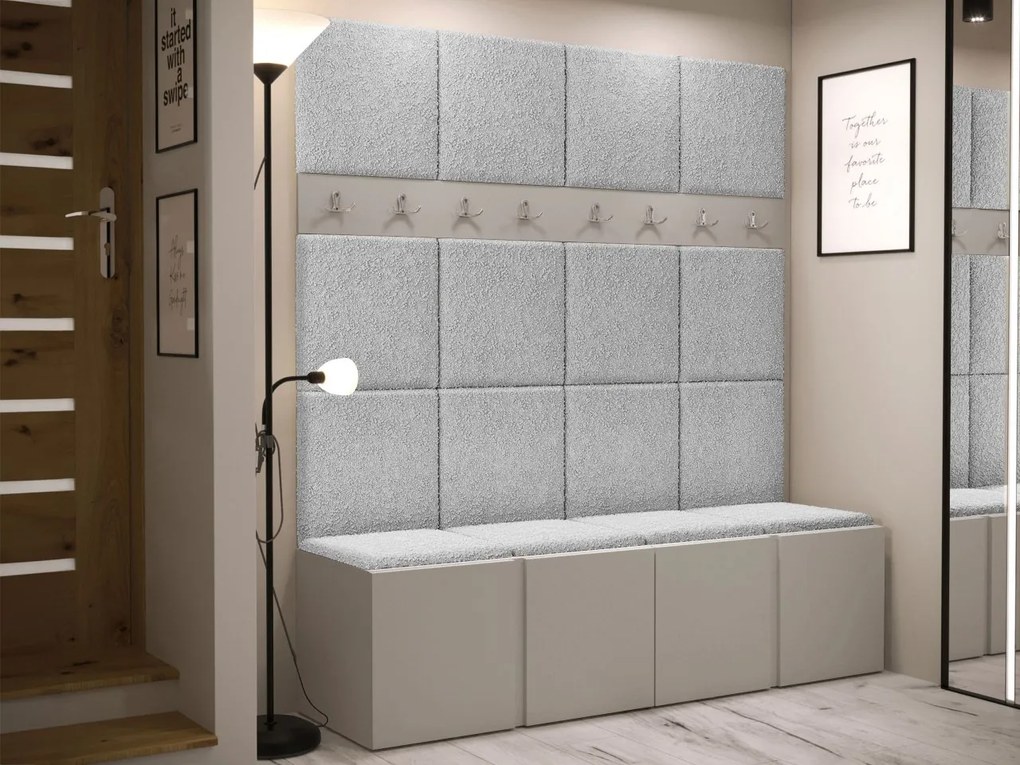 Predsieňová zostava Tavasz V, Farby: kašmír, Farba čalúnenia:: Abriamo 06