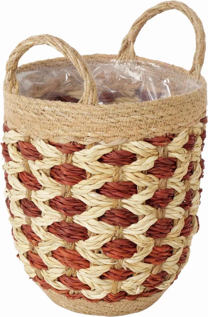 XXXLutz ČREPNÍK prírodné materiály, 20/20/29 cm - Kvety & kvetináče - 004885495301