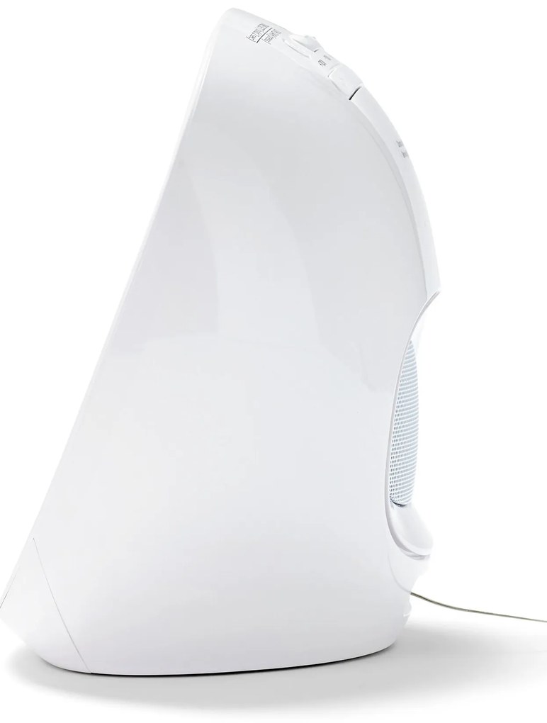 Budík využívajúci svetlo, s rádiom