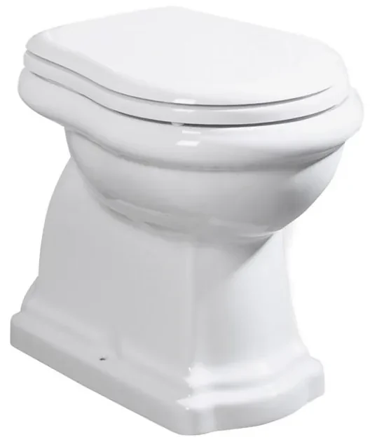 Kerasan Kerasan, RETRO WC misa 38,5x45x59cm, zadný odpad, 101101
