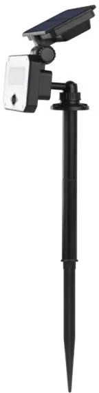 LED Solárny reflektor so senzorom pohybu SPILO LED/3,7V 3600mAh 4000K IP54 + DO