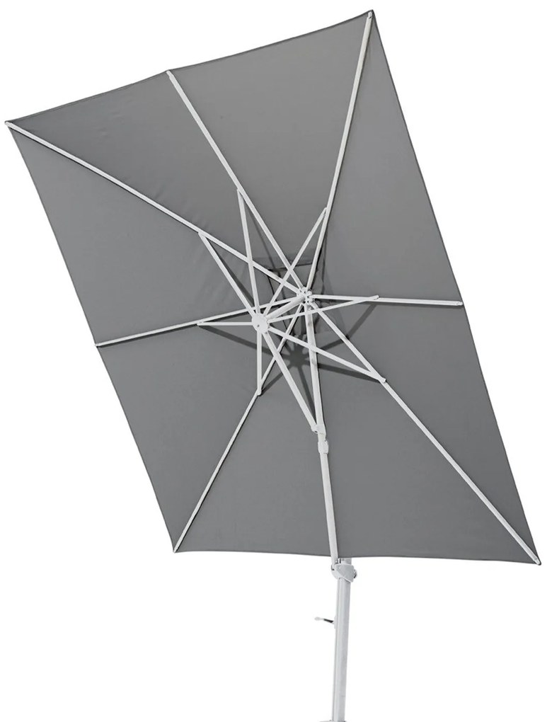 Siesta premium slnečník tmavo sivý 300x300 cm