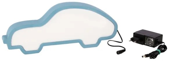 LED Detská stolná lampa CAR LED/11W/230V modrá