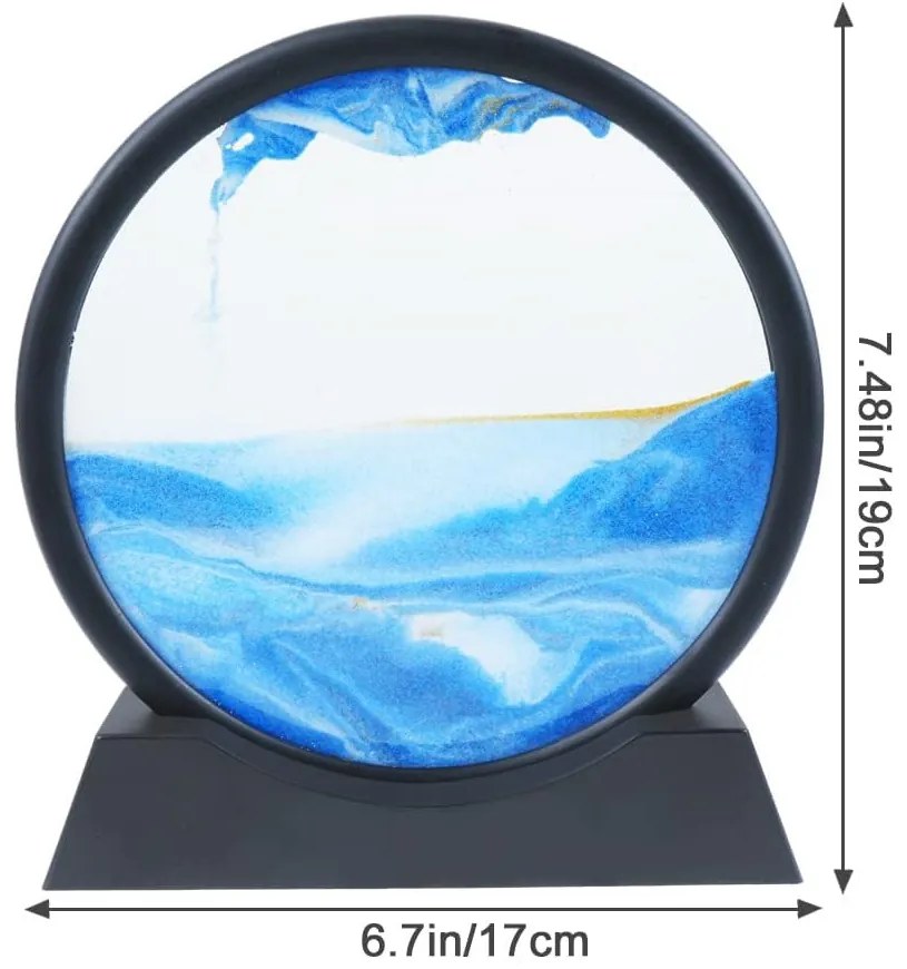 VERK Presýpací obraz s modrým pieskom