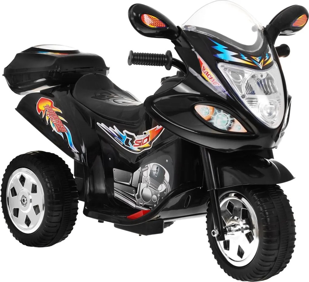Ramiz Trojkolka BJX-088 elektrická motorka pre najmenších Čierna + zvuky + svetlá