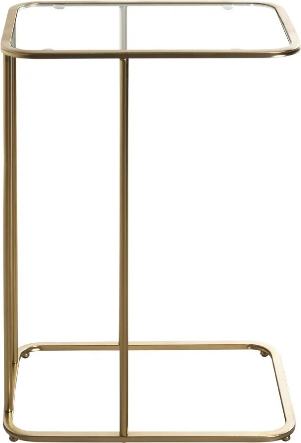 Prístavný stolík Sagres, zlatý