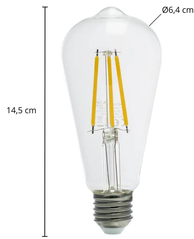 Arcchio LED žiarovka číra E27 3,8W 2 700 K 806 lm
