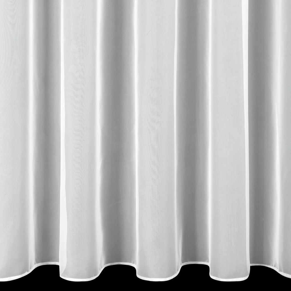 ZÁCLONA NA KRÚŽKOCH LUCY 300X250 CM BIELA