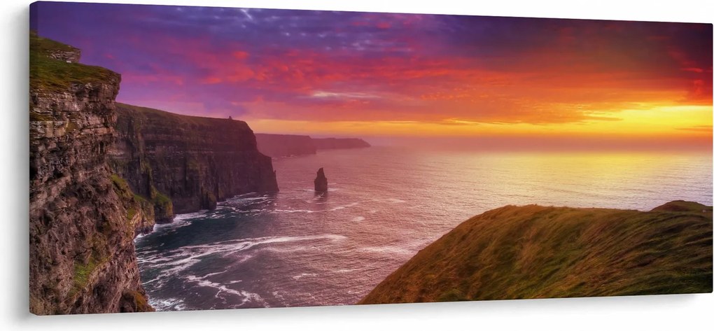 Obraz - Moherské útesy (120x50 cm)