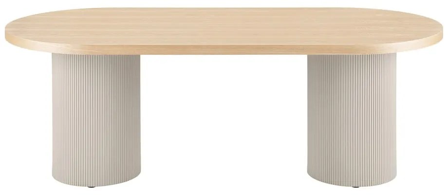 Jedálenský stôl s doskou v dekore jaseňového dreva 100x220 cm Solva – House Nordic