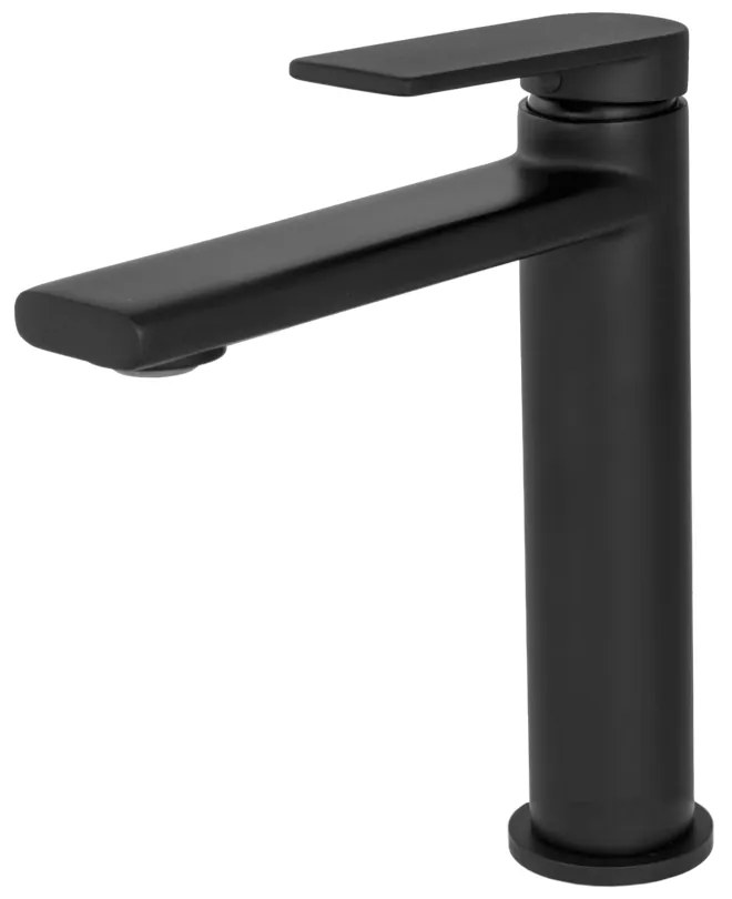 Gamma Rossa, umývadlová batéria h-160, čierna matná, GMA-BRAU-BK