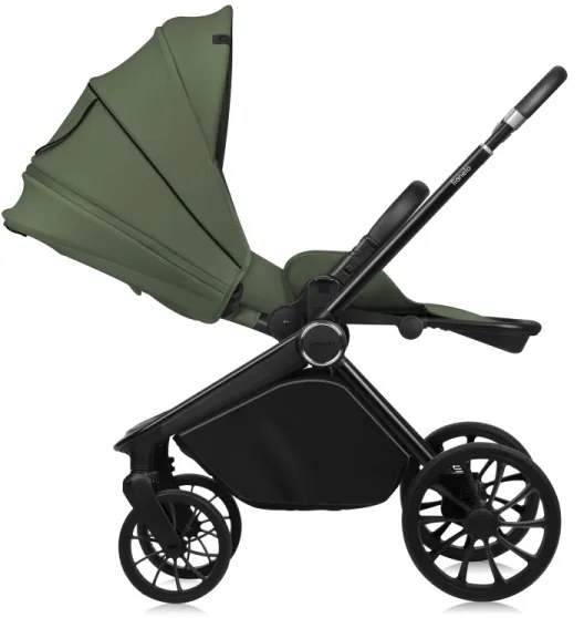 Lionelo - športový kočík MIKA PLUS olivovo zelený