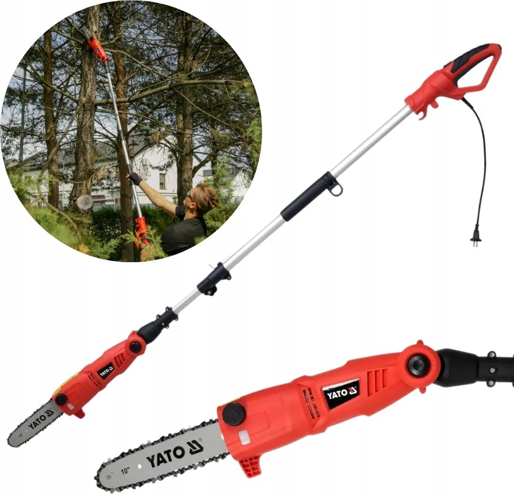 Reťazová Píla na výložníku, Teleskopická Výstrekovačka