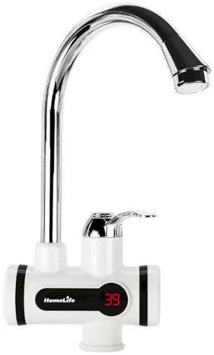 Homelife Digiterm drezová batéria s elektrickým ohrevom vody biela/chróm hy30-08 SDR-10D-3