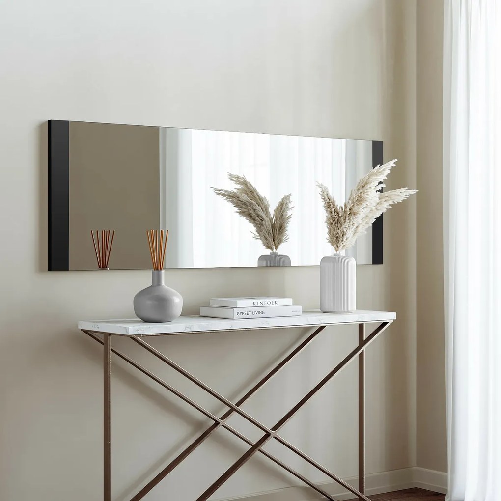 Čierne zrkadlo 40 x 120 cm