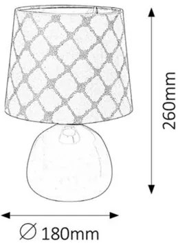 Rabalux ELLIE nočná lampa 4380