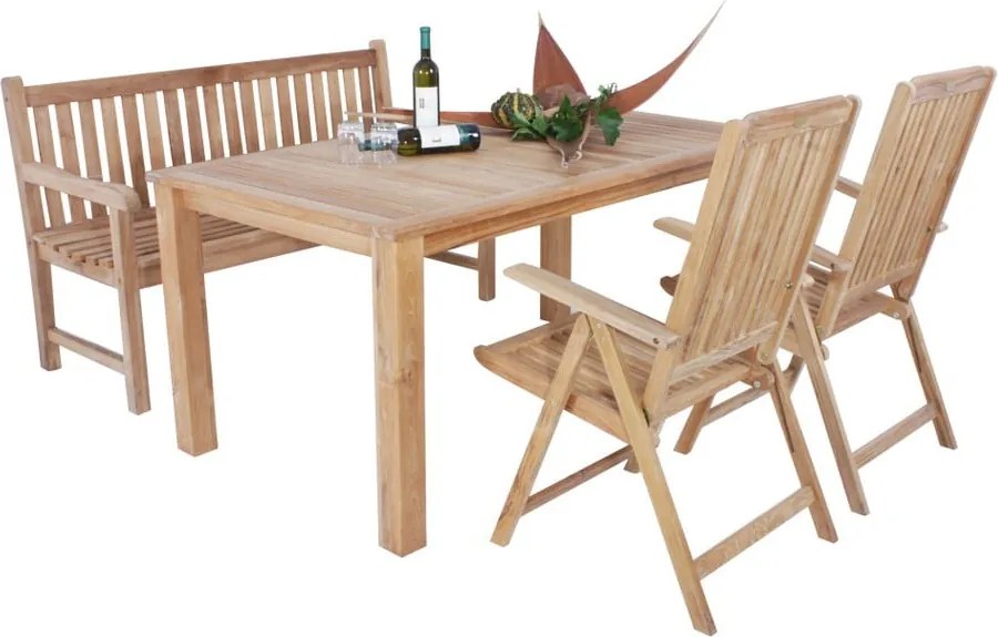 Záhradný stôl z teakového dreva Garden Pleasure Solo