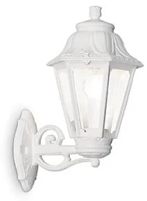 Vonkajšie nástenné svietidlo IDEAL LUX Anna SP1 AP1 Big Bianco 120423