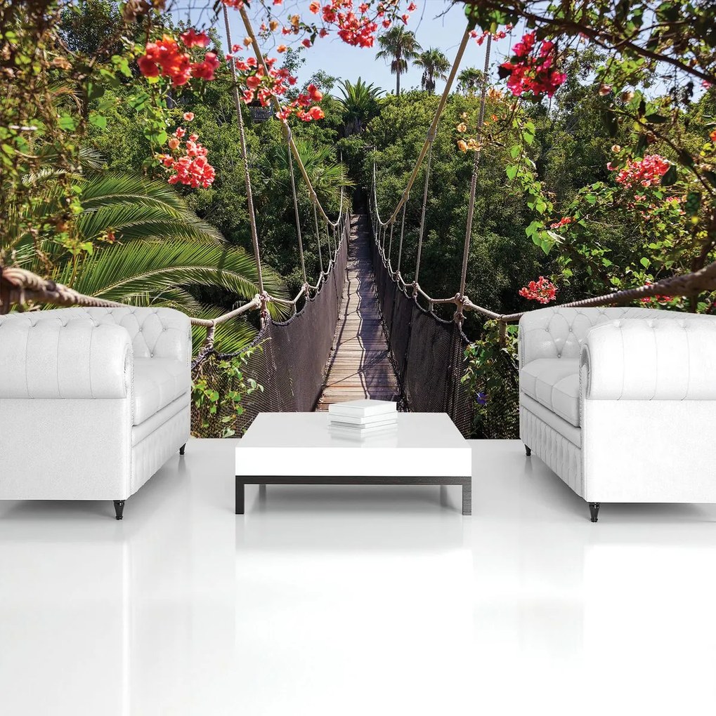 Fototapeta - Cez visutý most (254x184 cm)