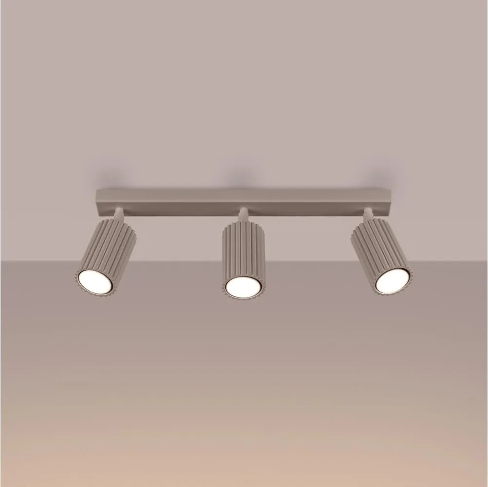 Brilagi - LED bodové svietidlo CRESTO 3xGU10/10W/230V taupe