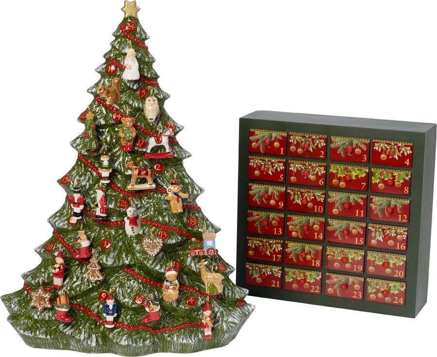Adventný kalendár, stromček Christmas Toys Memory