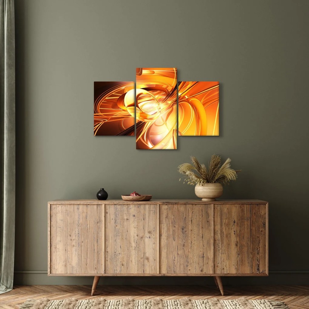 Obraz abstrakcie (90x60 cm)