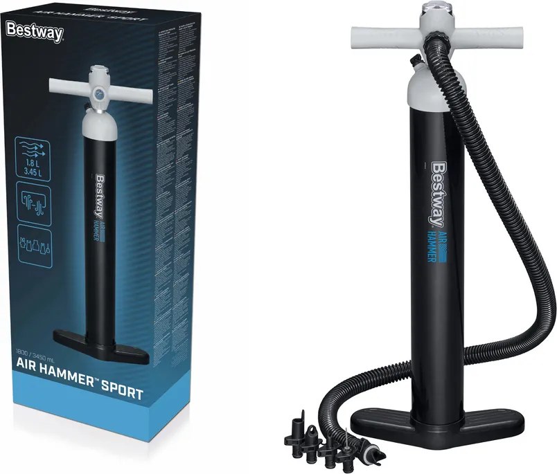 Vysokotlakové ručné čerpadlo s manometrom Bestway 62227