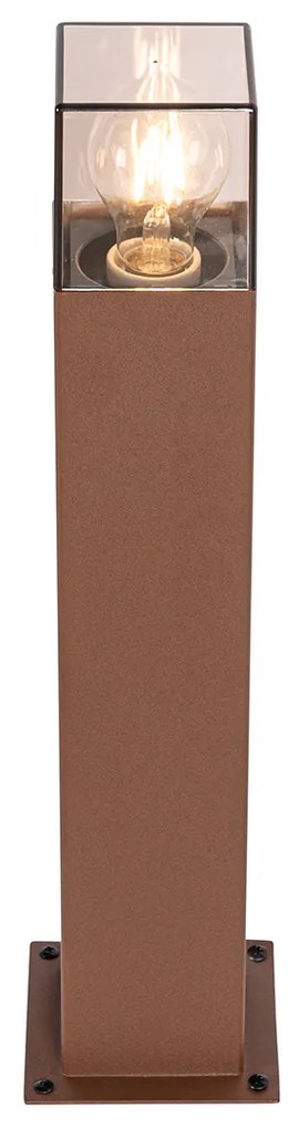 Priemyselná vonkajšia stojaca lampa hrdzavohnedá 50 cm IP44 - Denmark
