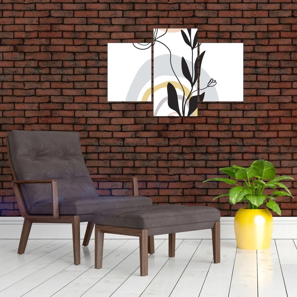 Obraz - Kvety vo váze N⁰1 (90x60 cm)