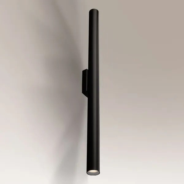 Shilo 4426 - Nástenné svietidlo YABU 2xGU10-MR11/15W/230V čierna