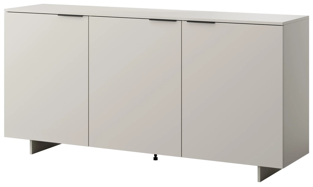 Cama Široká komoda Alma 3D - béžová