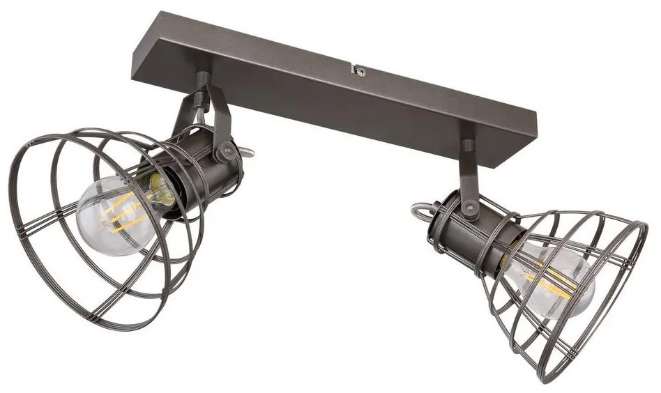 Globo 54019-2 - Bodové svietidlo GRAMMY 2xE27/40W/230V GL5521