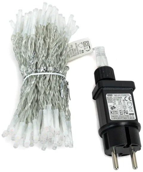 Aigostar - LED vonkajší vianočný reťazec 300xLED/6W/230V/8 funkcií 3x1m IP44 teplá biela + diaľkový ovládač