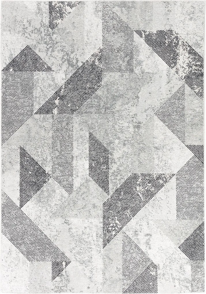 AKCIA: 125x180 cm Kusový koberec Origins 50510 / A920, šedá, chodba / predsieň, Osta