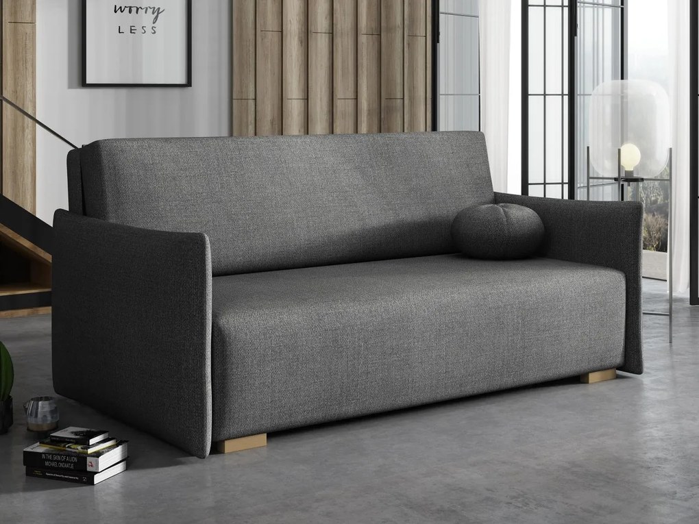 Rozkladacia pohovka Carivia Glov IV (tmavosivá) (s úl. priestorom). Vlastná spoľahlivá doprava až k Vám domov. 1105479