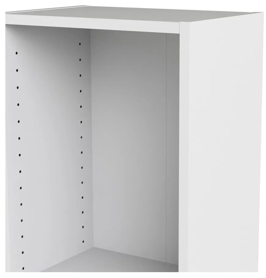 Biela knižnica Tvilum Basic, 41 x 203 cm