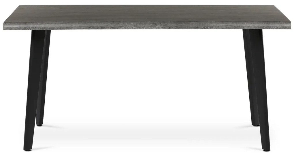 Jedálenský stôl 160 x 90 cm, sivý dub