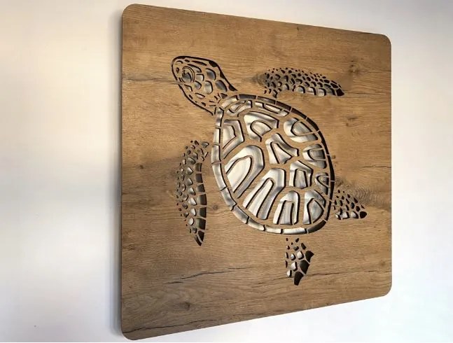 Led obraz Korytnačka RGBW