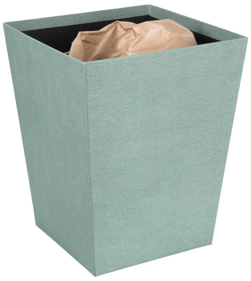 Odpadkový kôš zelenomodrý Sofia Canvas Paper Laminate – Bigso