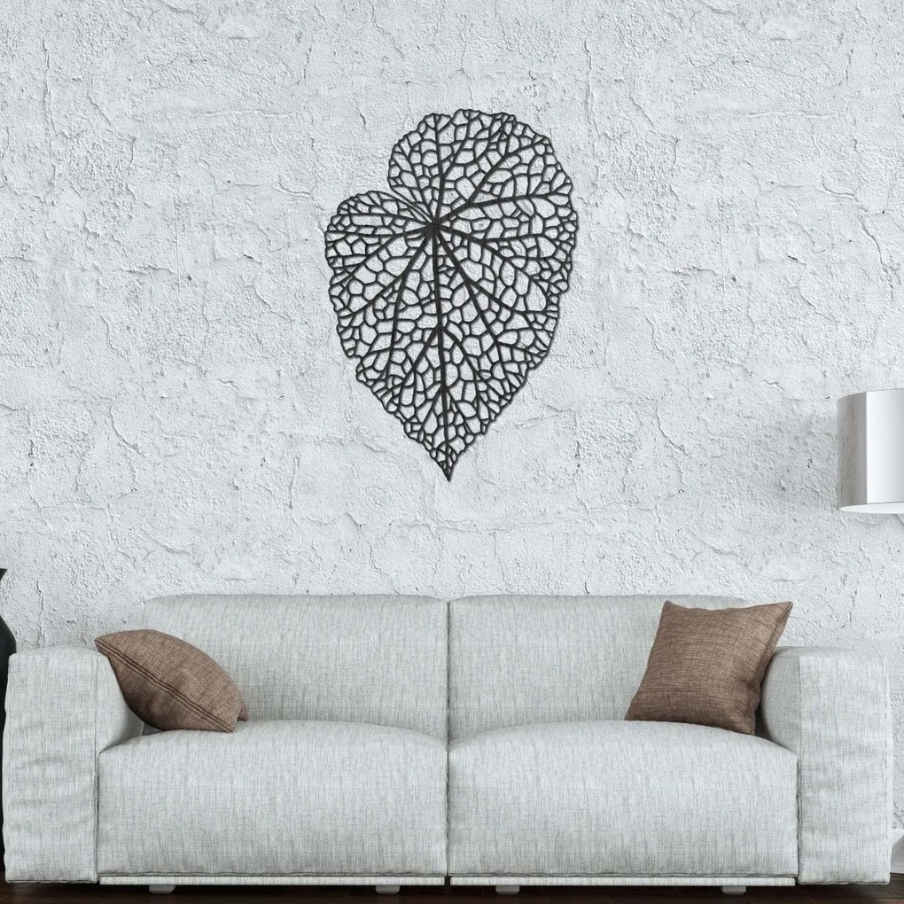 SENTOP | Drevený obraz listu na stenu | Moderná minimalistická dekorácia | SENTOP PR0413