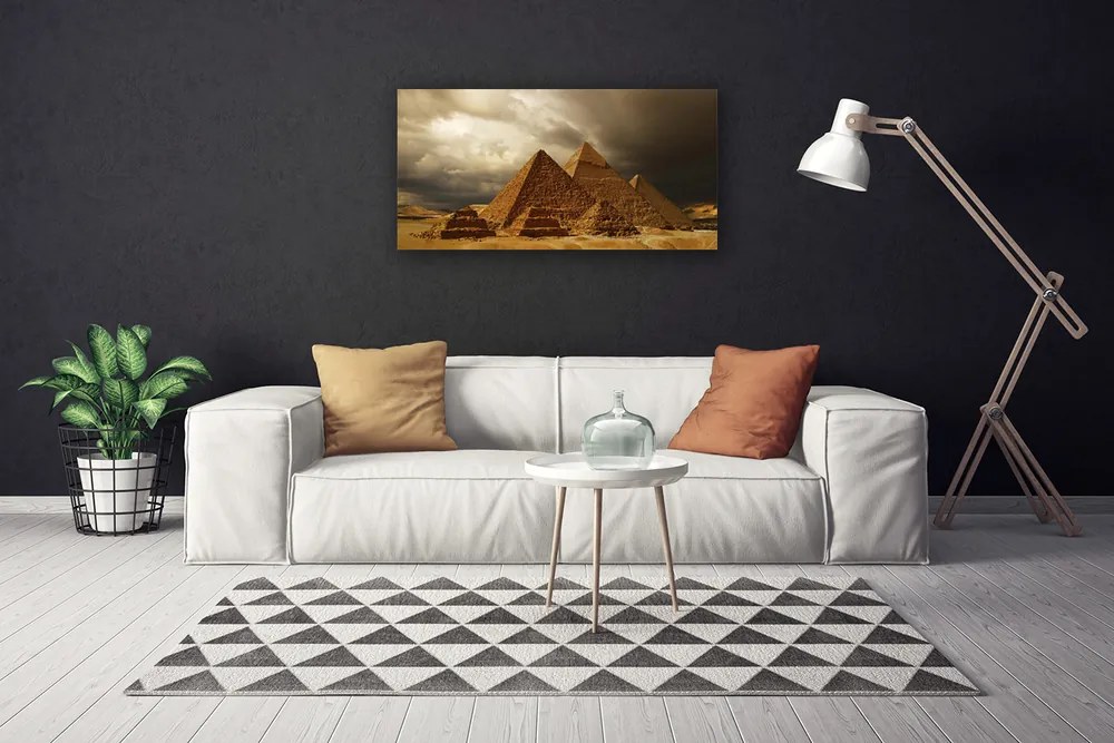 Obraz na plátne Pyramídy architektúra 120x60 cm