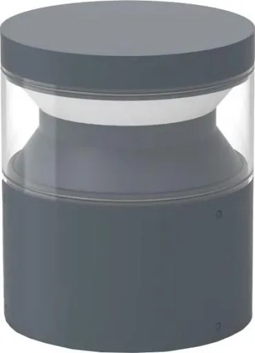 Ideal Lux - LED Vonkajšia lampa BOEING LED/14W/230V 15 cm IP65 antracit