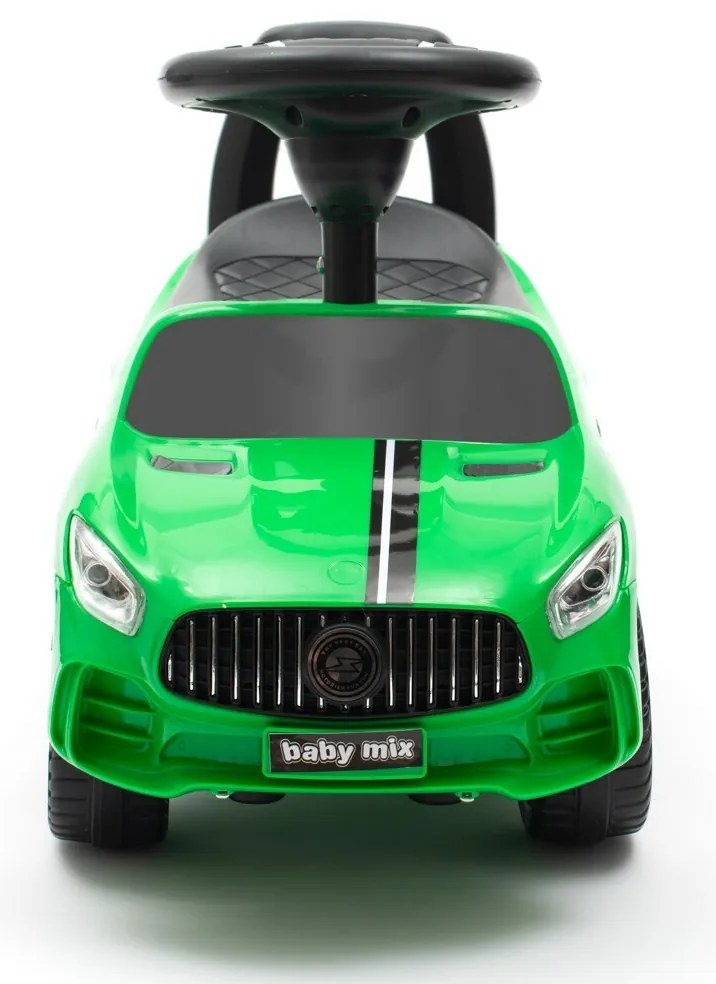 Detské odrážadlo so zvukom Baby Mix RACER zelené