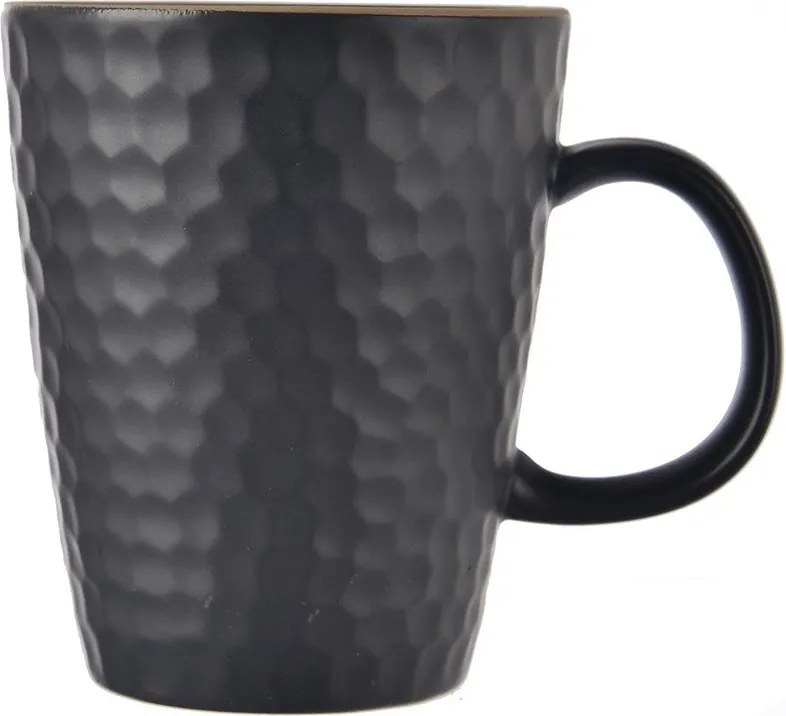 Čierny keramický hrnček 420 ml Tea Time – Orion