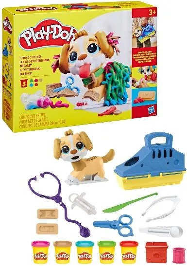 Play Doh Súprava na hranie s plastelínou (zverolekár)  (100400957)