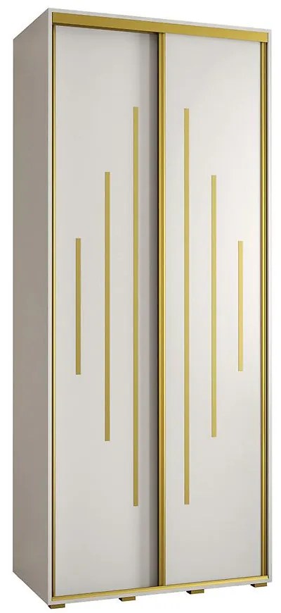 Skriňa 45 Canaris 12 120 biela/gold