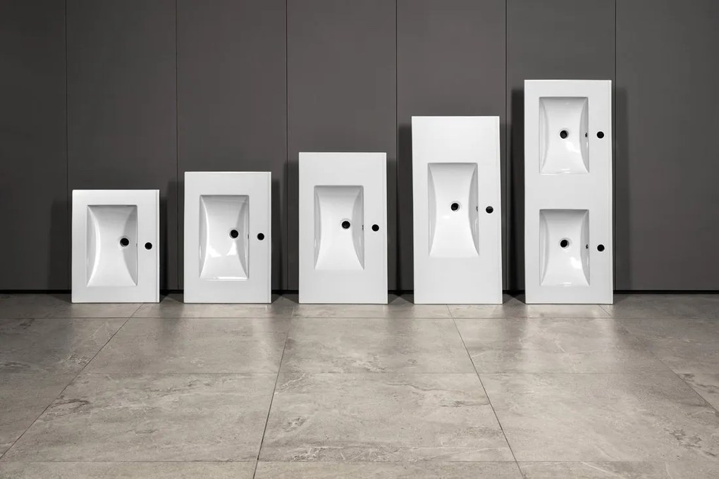 Sapho Sapho, CIRASA STRIP umývadlová skrinka 59,2x64x46cm, siena, CR601-4242S