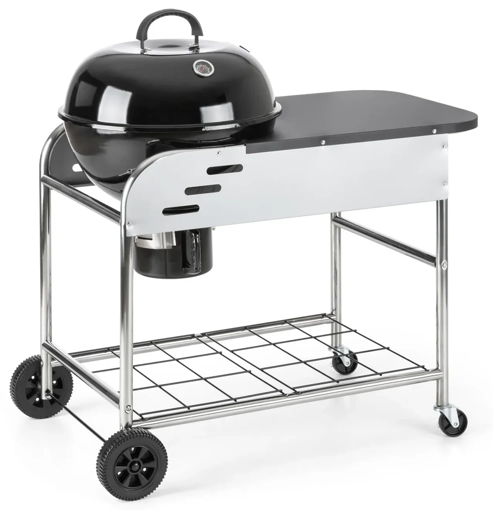 Meatpacker XXL, gril na drevené uhlie, BBQ, údenie, Ø 54 cm, pozinkovaný