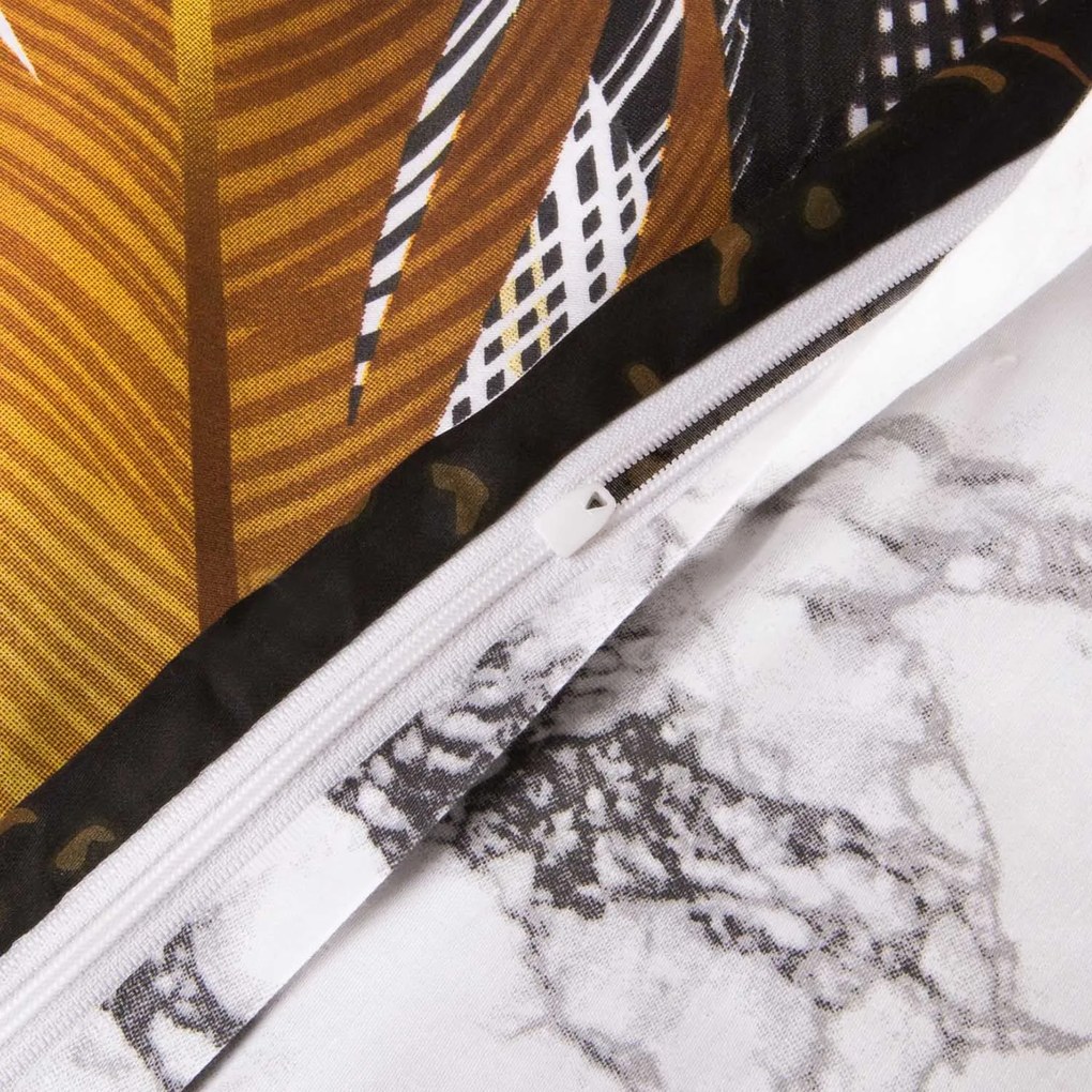 SATÉNOVÉ OBLIEČKY PANEL 160X200 CM, 2KS 70X80 CM VZOROVANÉ